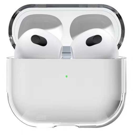 Apple Airpods 3. Nesil Kılıf Şeffaf Sert Kristal Zore Airbag 14 (6.1) Kılıf - Şeffaf