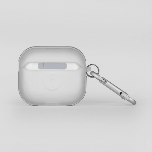 Apple Airpods 3. Nesil Kılıf SkinArma Transparan Mat Tasarım Kinzoku Kılıf - Beyaz