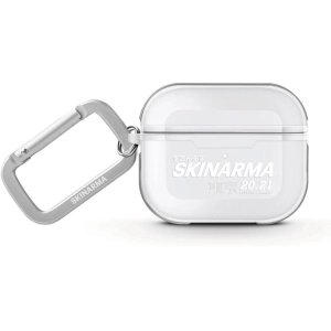 Apple Airpods 3. Nesil Kılıf SkinArma Transparan Mat Tasarım Kinzoku Kılıf - Beyaz