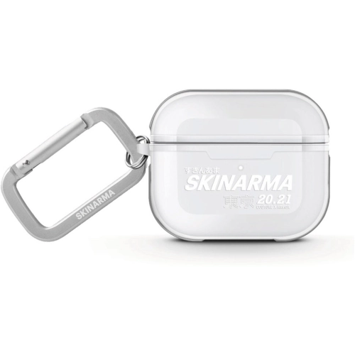 Apple Airpods 3. Nesil Kılıf SkinArma Transparan Mat Tasarım Kinzoku Kılıf - Beyaz