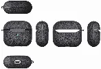 Apple Airpods 3. Nesil Kılıf Zore Airbag 03 Silikon - Siyah