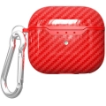 Apple Airpods 3. Nesil Kılıf Zore Airbag 05 Silikon - Kırmızı