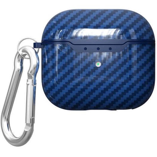 Apple Airpods 3. Nesil Kılıf Zore Airbag 05 Silikon - Mavi