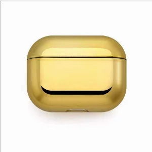 Apple Airpods 3. Nesil Kılıf Zore Airbag 08 Silikon - Gold