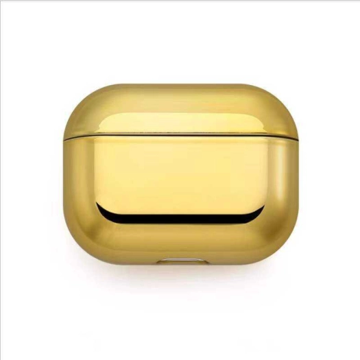 Apple Airpods 3. Nesil Kılıf Zore Airbag 08 Silikon - Gold