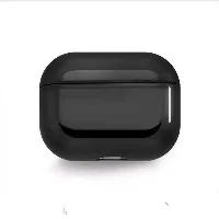 Apple Airpods 3. Nesil Kılıf Zore Airbag 08 Silikon - Siyah