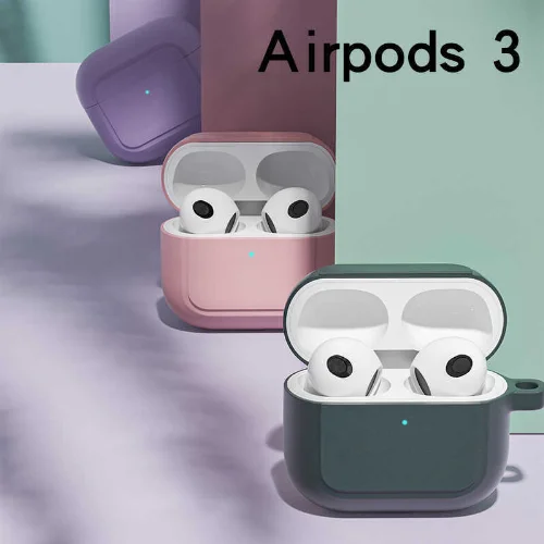 Apple Airpods 3. Nesil Kılıf Zore Airbag 23 Kılıf - Beyaz