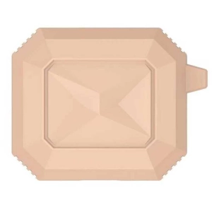 Apple Airpods 3. Nesil Kılıf Zore Airbag 25 Silikon - Krem