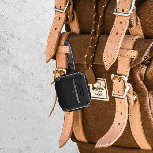 Apple Airpods 3. Nesil Kılıf Zore Airbag 26 Silikon - Koyu Yeşil