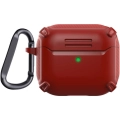 Apple Airpods 3. Nesil Kılıf Zore Airbag 26 Silikon - Kırmızı