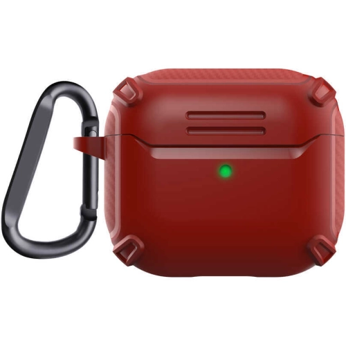 Apple Airpods 3. Nesil Kılıf Zore Airbag 26 Silikon - Kırmızı