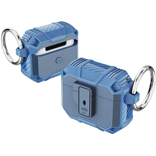 Apple Airpods 3. Nesil Kılıf Zore Airbag 27 Silikon - Lacivert