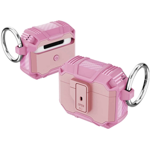 Apple Airpods 3. Nesil Kılıf Zore Airbag 27 Silikon - Pembe