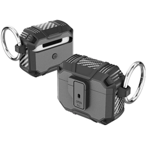 Apple Airpods 3. Nesil Kılıf Zore Airbag 27 Silikon - Siyah