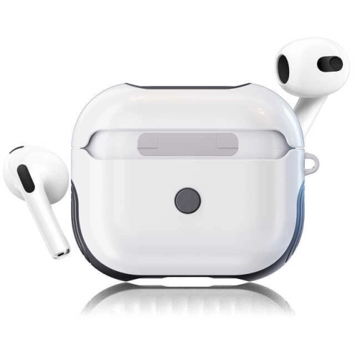 Apple Airpods 3. Nesil Kılıf Zore Shockproof Silikon - Beyaz