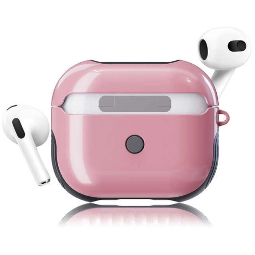Apple Airpods 3. Nesil Kılıf Zore Shockproof Silikon - Pembe