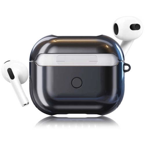 Apple Airpods 3. Nesil Kılıf Zore Shockproof Silikon - Siyah