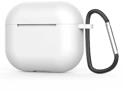 Apple Airpods 3. Nesil Zore Airbag 28 Silikon Kılıf - Beyaz