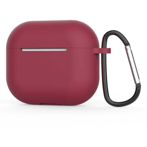 Apple Airpods 3. Nesil Zore Airbag 28 Silikon Kılıf - Mürdüm