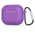 Apple Airpods 3. Nesil Zore Standart Silikon Kılıf - Mor