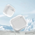 Apple Airpods 4 Kılıf Şeffaf Kristal Silikon Airbag 14 - Şeffaf