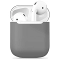 Apple Airpods Kılıf Zore Airbag 13 Silikon - Gri