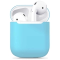 Apple Airpods Kılıf Zore Airbag 13 Silikon - Mavi