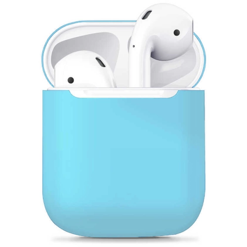 Apple Airpods Kılıf Zore Airbag 13 Silikon - Mavi