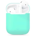 Apple Airpods Kılıf Zore Airbag 13 Silikon - Turkuaz