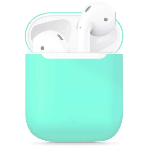 Apple Airpods Kılıf Zore Airbag 13 Silikon - Turkuaz