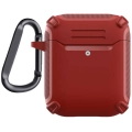 Apple Airpods Kılıf Zore Airbag 26 Silikon - Kırmızı