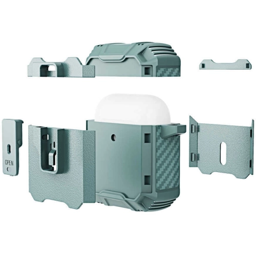 Apple Airpods Kılıf Zore Airbag 27 Silikon - Pembe