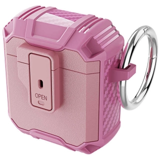 Apple Airpods Kılıf Zore Airbag 27 Silikon - Pembe