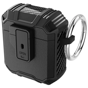 Apple Airpods Kılıf Zore Airbag 27 Silikon - Siyah