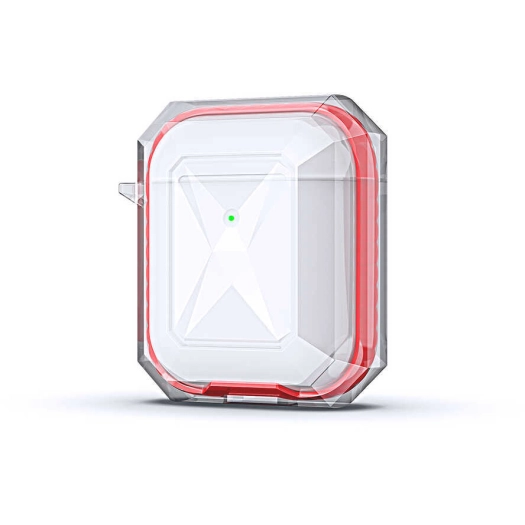 Apple Airpods Kılıf ​​​​​​​​​Zore Airpods Airbag 22 Kılıf - Kırmızı