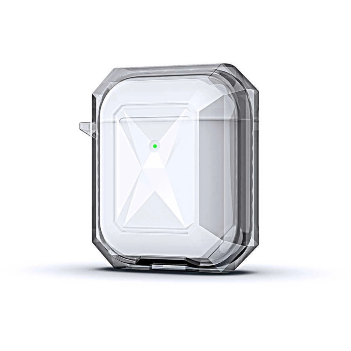 Apple Airpods Kılıf ​​​​​​​​​Zore Airpods Airbag 22 Kılıf - Siyah