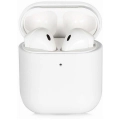 Apple Airpods Kılıf Zore Silk Silikon - Beyaz