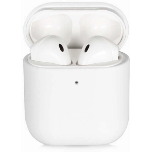 Apple Airpods Kılıf Zore Silk Silikon - Beyaz
