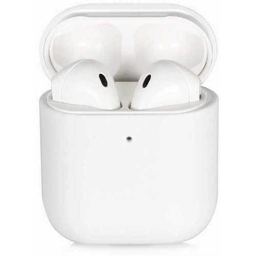 Apple Airpods Kılıf Zore Silk Silikon - Beyaz