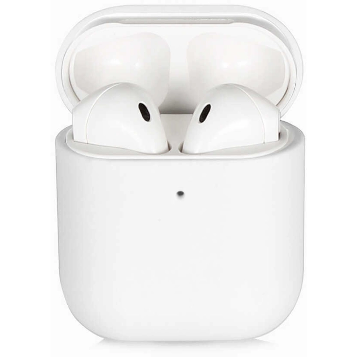 Apple Airpods Kılıf Zore Silk Silikon - Beyaz