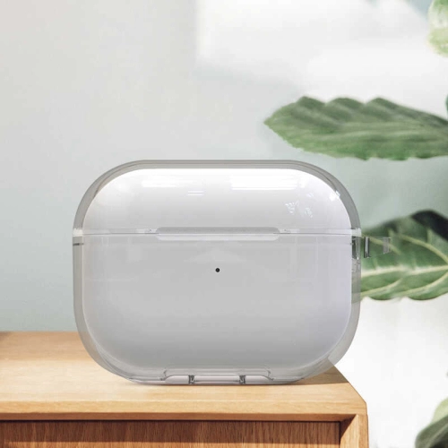 Apple Airpods Pro 2 Kılıf Şeffaf Kristal Silikon Zore Airbag 14 (6.1) Kılıf - Şeffaf