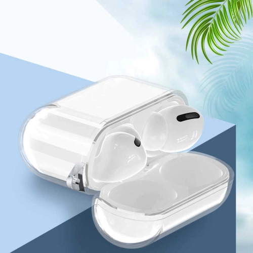 Apple Airpods Pro 2 Kılıf Şeffaf Kristal Silikon Zore Airbag 14 (6.1) Kılıf - Şeffaf