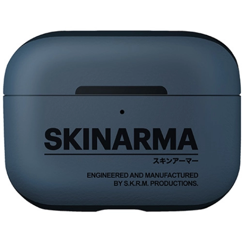 Apple Airpods Pro 2 Kılıf SkinArma PU Deri Tasarım Spunk Kılıf - Mavi