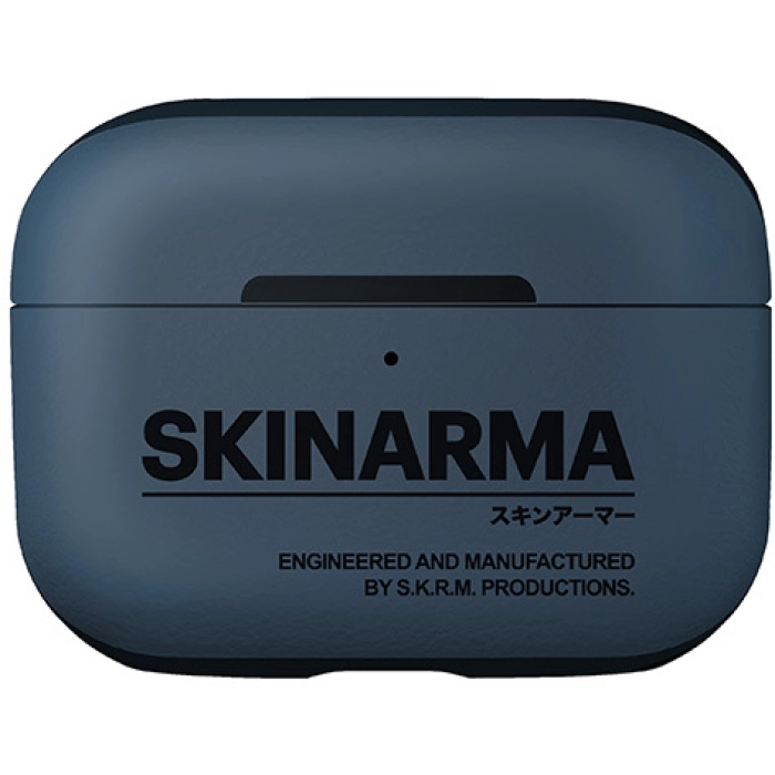 Apple Airpods Pro 2 Kılıf SkinArma PU Deri Tasarım Spunk Kılıf - Mavi