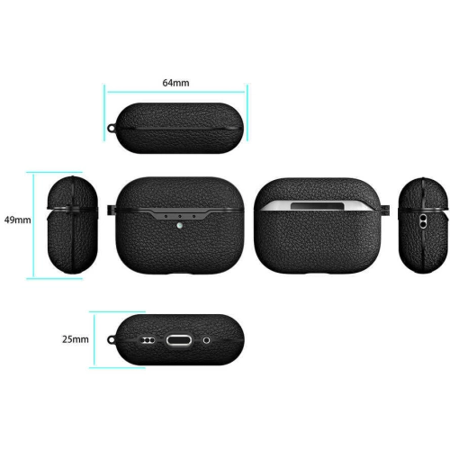 Apple Airpods Pro 2 Kılıf Zore Airbag 03 Silikon - Koyu Yeşil