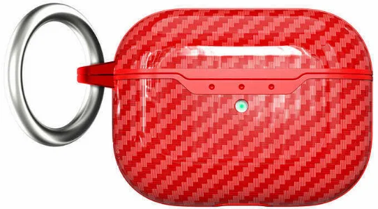 Apple Airpods Pro 2 Kılıf Zore Airbag 04 Silikon - Kırmızı