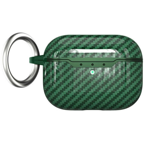 Apple Airpods Pro 2 Kılıf Zore Airbag 04 Silikon - Koyu Yeşil