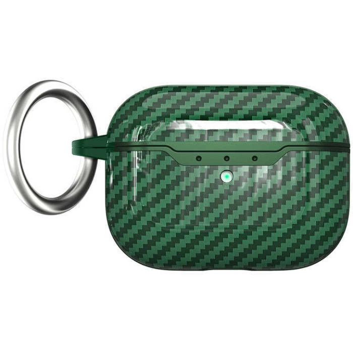 Apple Airpods Pro 2 Kılıf Zore Airbag 04 Silikon - Koyu Yeşil