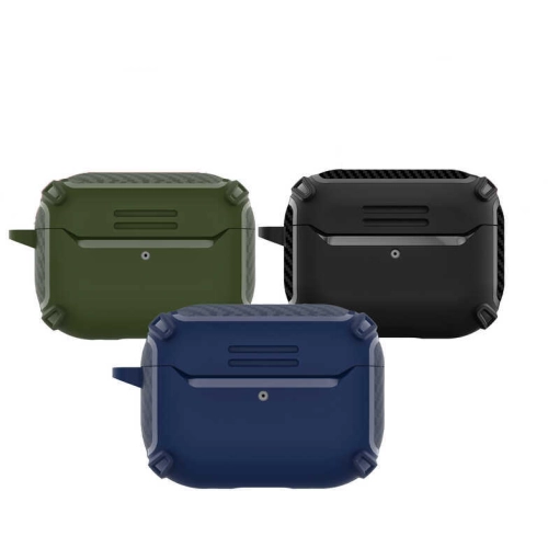 Apple Airpods Pro 2 Kılıf Zore Airbag 26 Silikon - Siyah