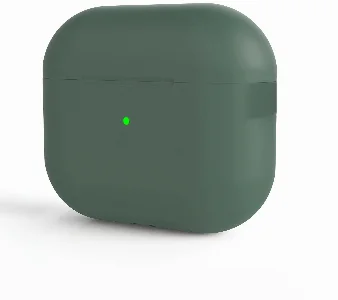 Apple Airpods Pro 2 Zore Standart Silikon Kılıf - Koyu Yeşil